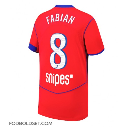 Paris Saint-Germain Fabian Ruiz #8 Tredjetrøje 2025-26 Kortærmet